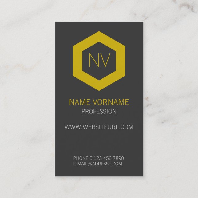 technique business card (Front)