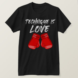 Technique Is Love T-Shirt Black