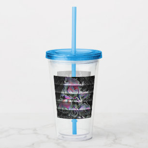 Techno Bouquet  Acrylic Tumbler