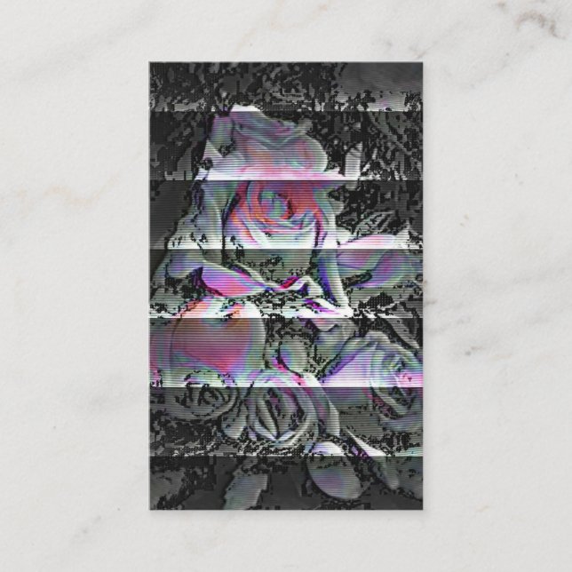 Techno Bouquet       Business Card (Front)