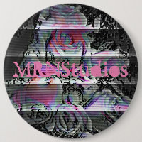 Techno Bouquet Button