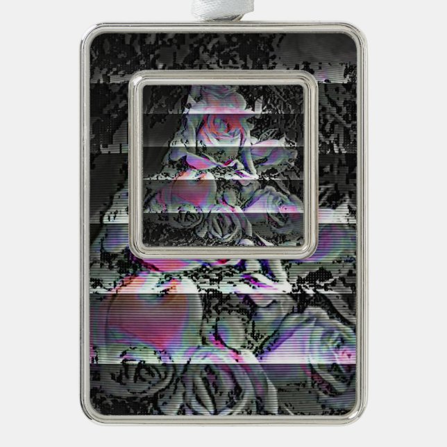 Techno Bouquet  Christmas Ornament (Front)