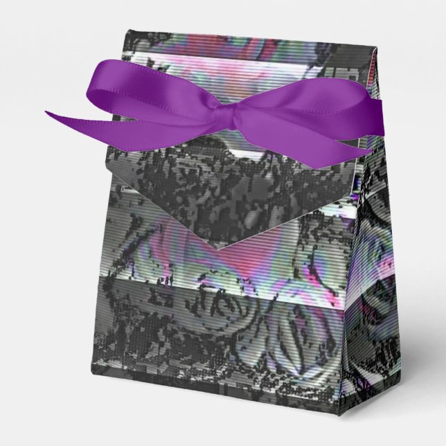Techno Bouquet  Favour Box (Front Side)