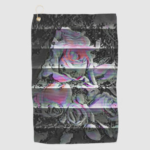 Techno Bouquet Golf Towel
