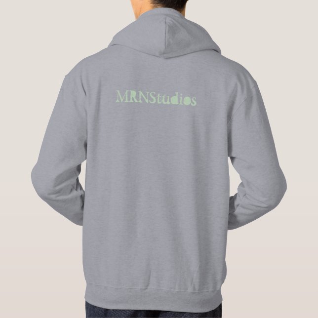 Techno Bouquet  Hoodie (Back)