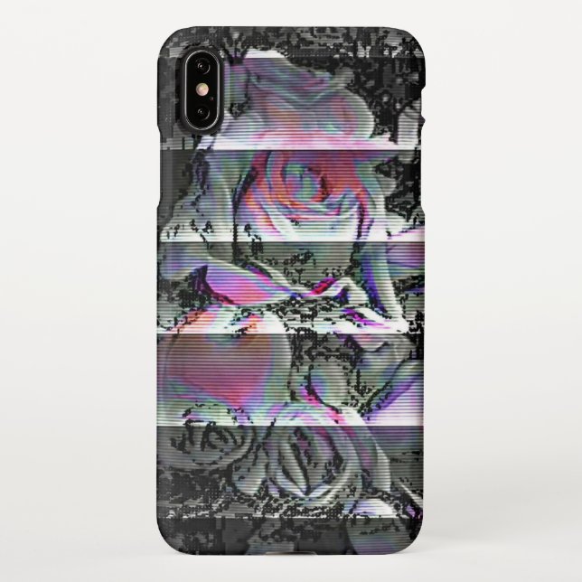 Techno Bouquet  iPhone Case (Back)