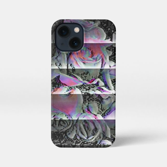 Techno Bouquet  iPhone Case (Back)