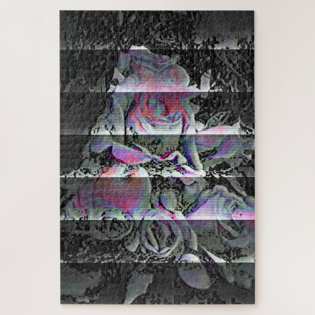 Techno Bouquet  Jigsaw Puzzle (Vertical)