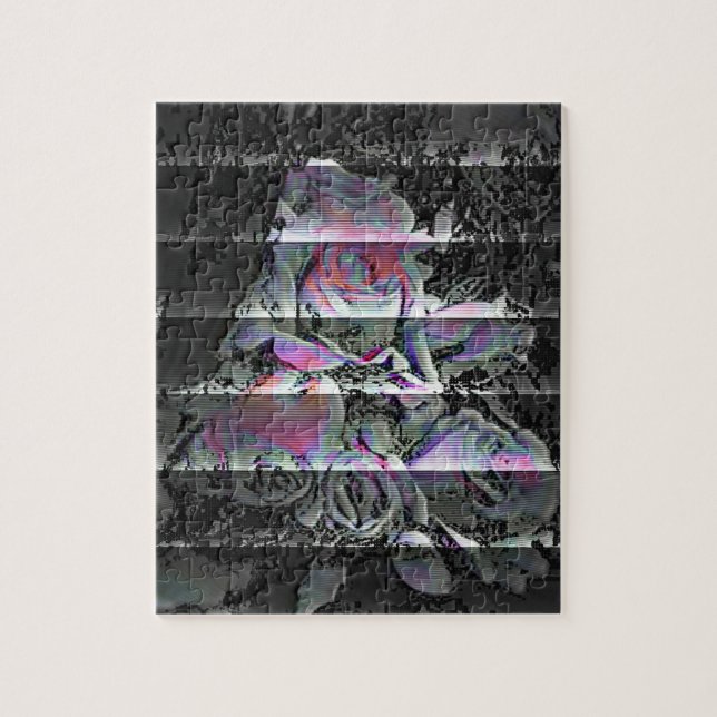 Techno Bouquet  Jigsaw Puzzle (Vertical)