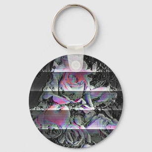 Techno Bouquet  Keychain