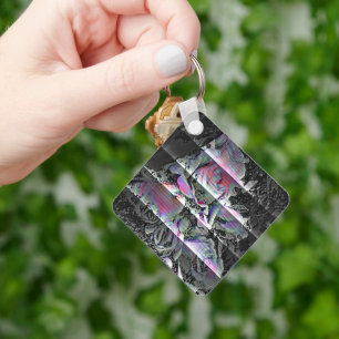 Techno Bouquet Keychain