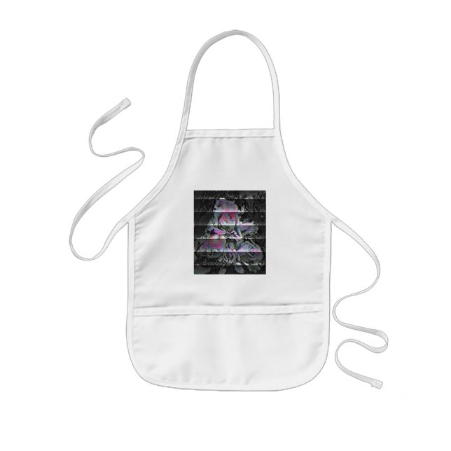 Techno Bouquet   Kids Apron (Front)