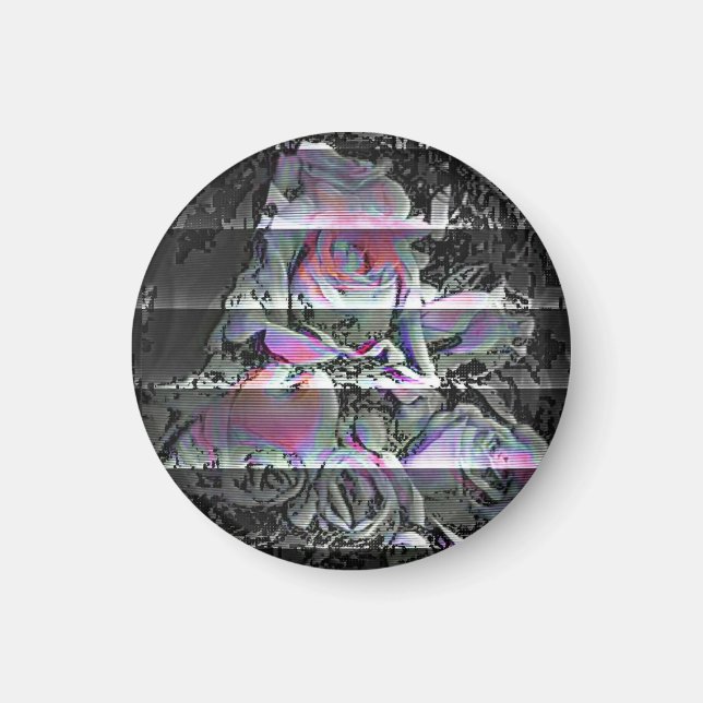 Techno Bouquet  Magnet (Front)