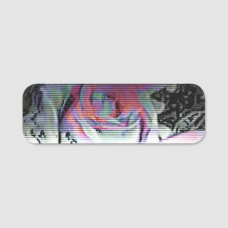 Techno Bouquet Name Tag