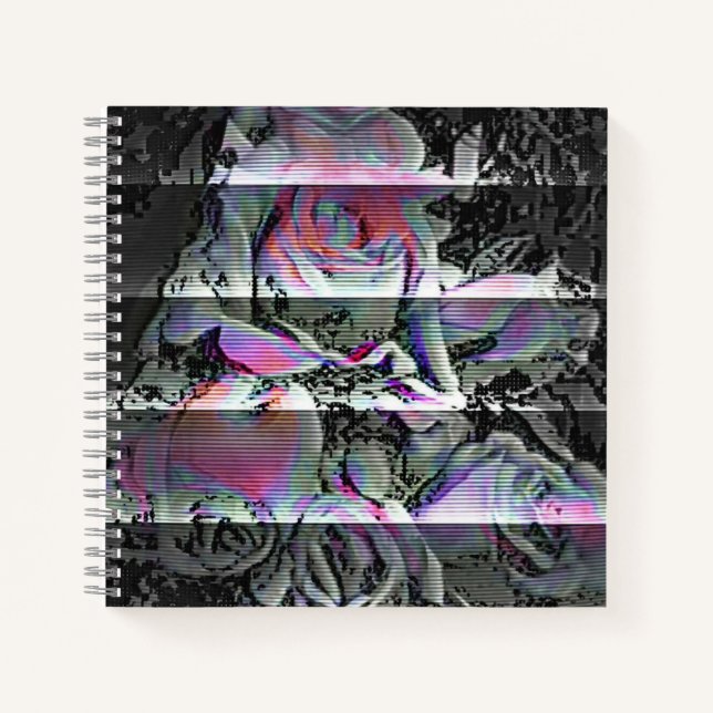 Techno Bouquet  Notebook (Front)