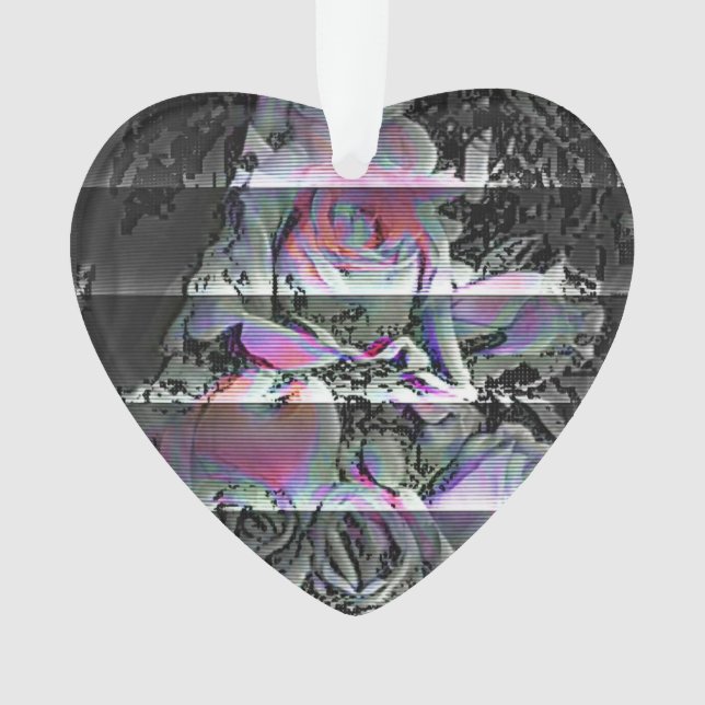 Techno Bouquet  Ornament (Front)