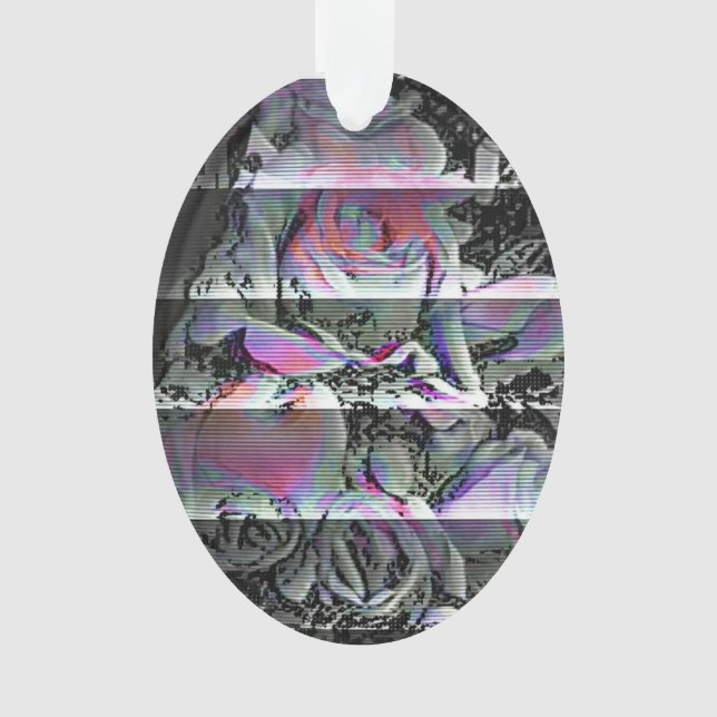 Techno Bouquet  Ornament (Front)