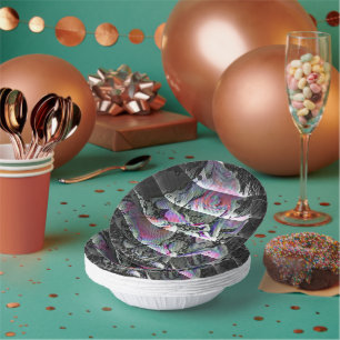 Techno Bouquet Paper Plate