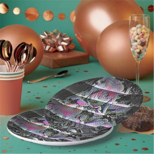 Techno Bouquet  Paper Plates