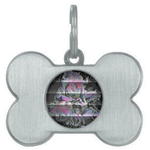 Techno Bouquet  Pet ID Tag
