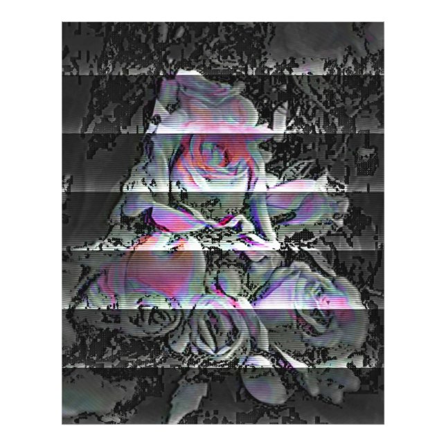 Techno Bouquet  Photo Print (Front)