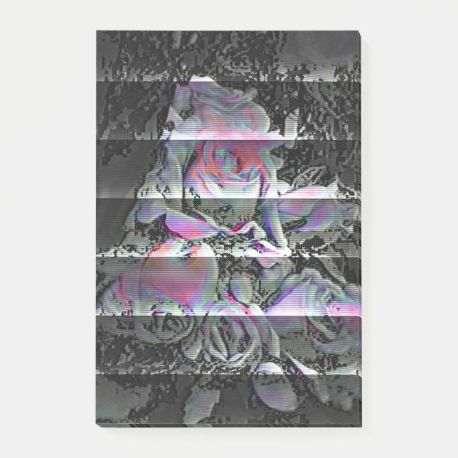 Techno Bouquet  Post-it Notes (Front)