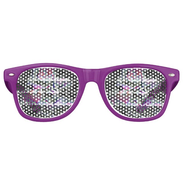 Techno Bouquet  Retro Sunglasses (Front)