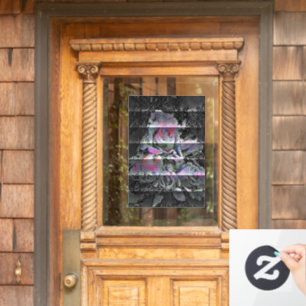 Techno Bouquet  Window Cling