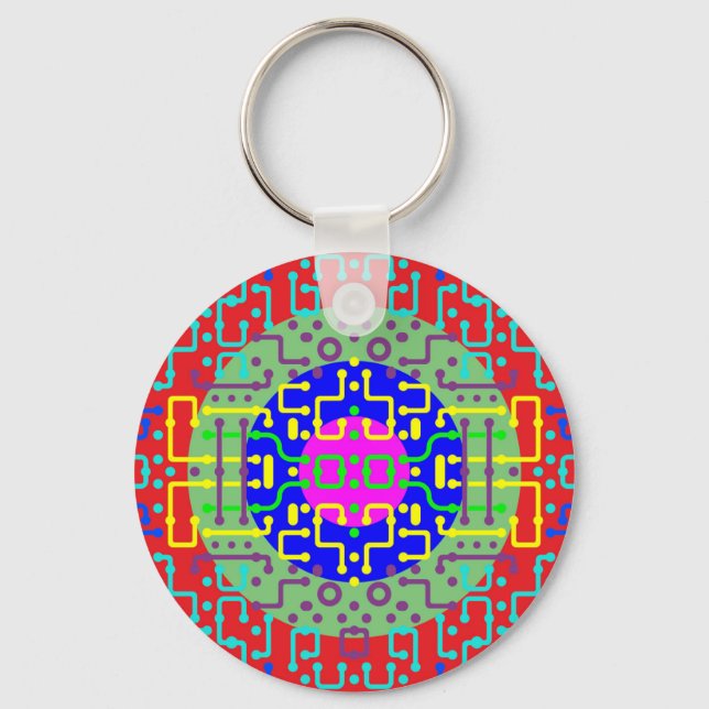 Techno Circus 2 Key Ring (Front)