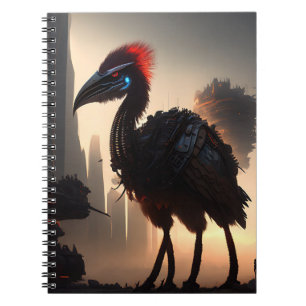 "Techno-Feathers: The Futuristic Emu Robot" Notebook