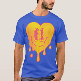 Techno Heart EDM Music Festival Rave Dubstep  T-Shirt
