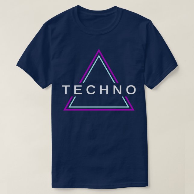 Techno House Party EDM Festival Goa Electro Rave 1 T-Shirt (Design Front)