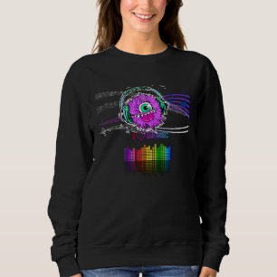 Techno House Party Outfit For EDM Festival Goa Ele Sweatshirt