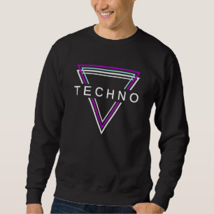 Techno House Party Outfit For EDM Festival Goa Ele Sweatshirt