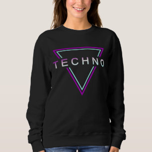 Techno House Party Outfit For EDM Festival Goa Ele Sweatshirt