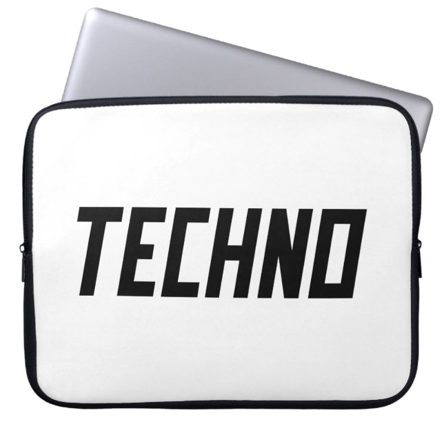 TECHNO LAPTOP SLEEVE (Front)