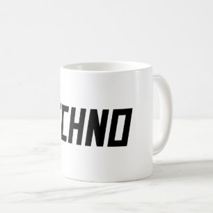 TECHNO Music Coffee Mug