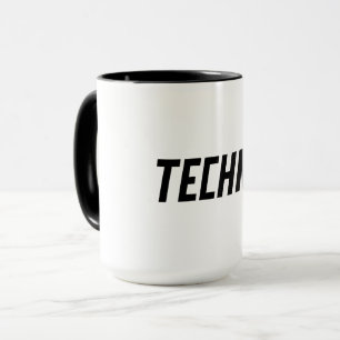 TECHNO Music Mug
