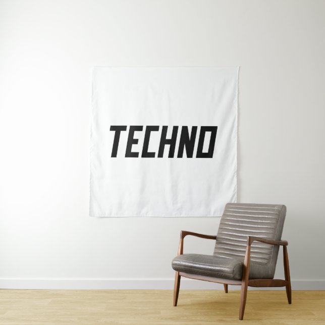 TECHNO Music Tapestry (In Situ)