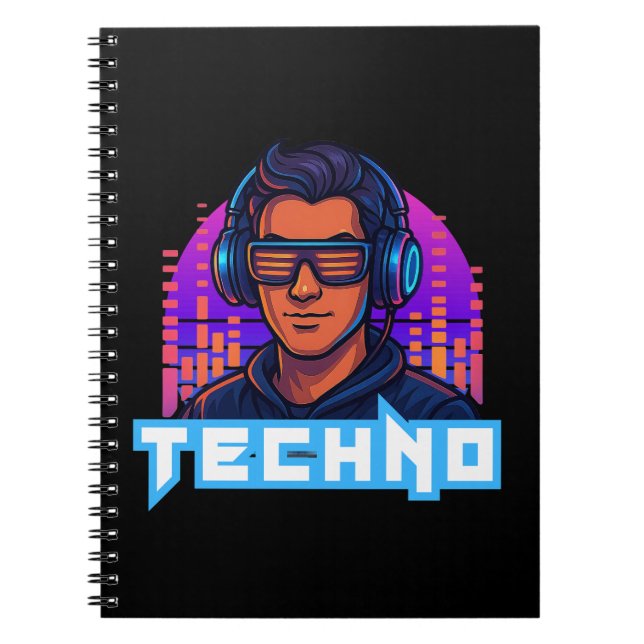 Techno Notebook (Front)
