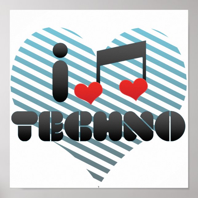 Techno Poster (Front)