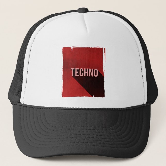 Techno Trucker Hat (Front)