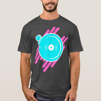 Techno Turntable EDM Music Festival Rave Dubstep  T-Shirt