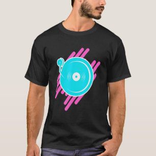 Techno Turntable Edm Music Festival Rave Dubstep T-Shirt