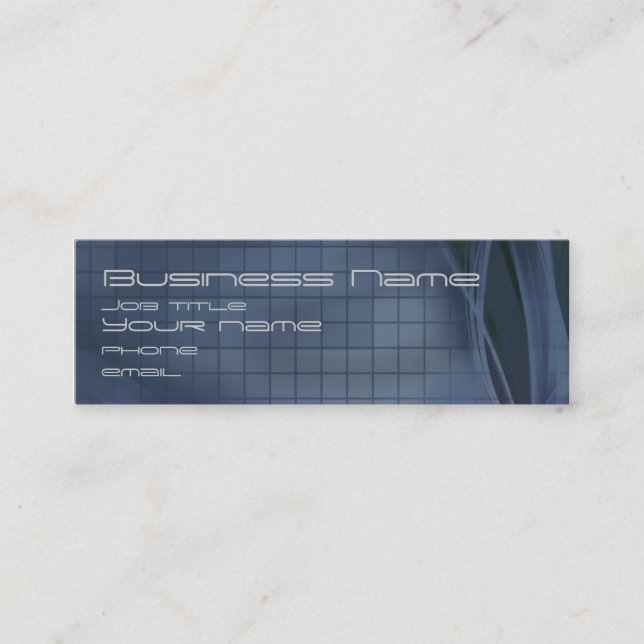 Technoid Mini Business Card (Front)