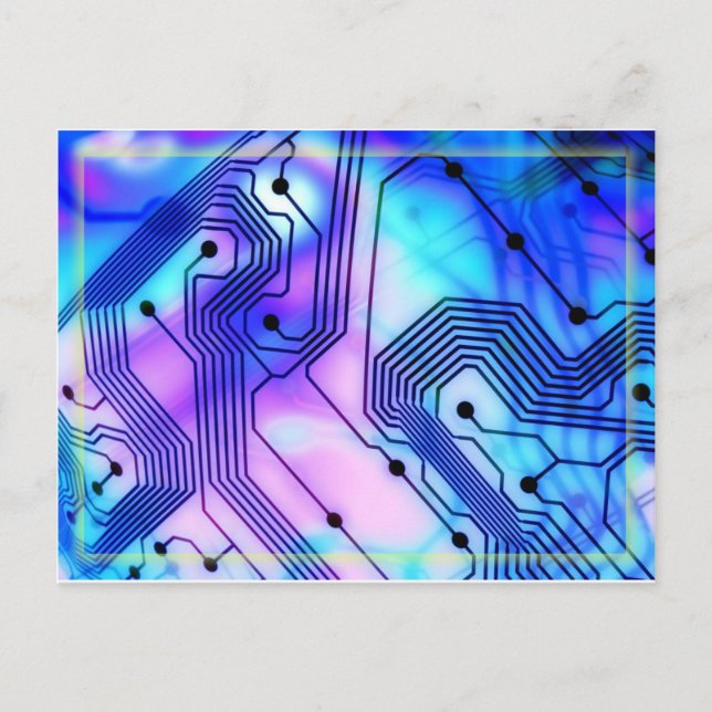 Technological Tempest Postcard (Front)