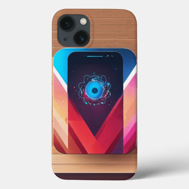 Technology and smartphone logo iPhone / iPad case (Back)