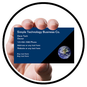 Technology Business Cards