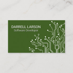 Technology Computer Hardware Business Card