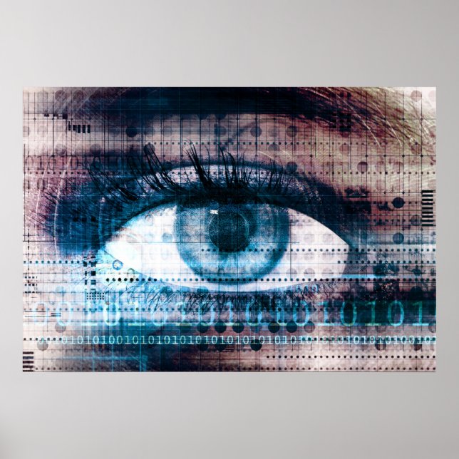 Technology Innovation with Electronic Eye Poster (Front)